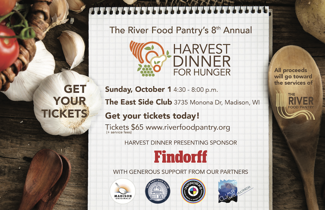 8th Annual Harvest Dinner 2017 The River Food Pantry